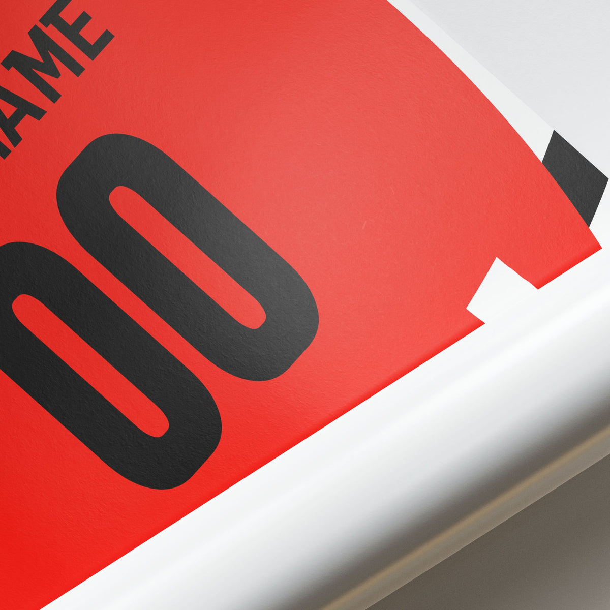 Print with the PSV 2024-25 Home football shirt design by RIPA Football
