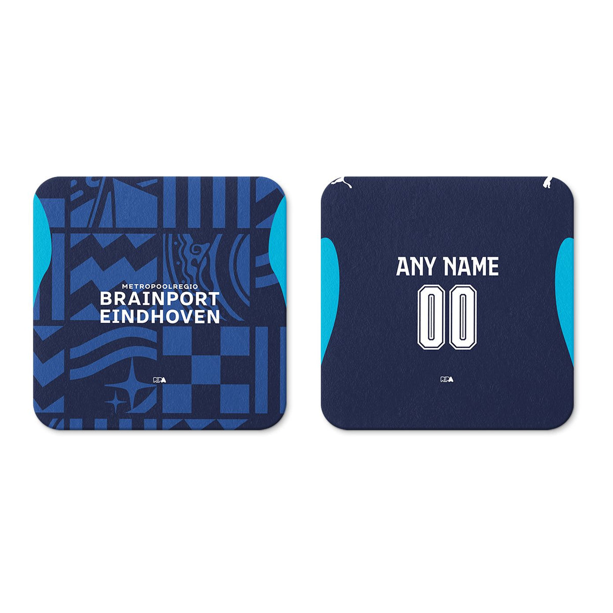 Coaster with the PSV 2026-27 Third football shirt design by RIPA Football