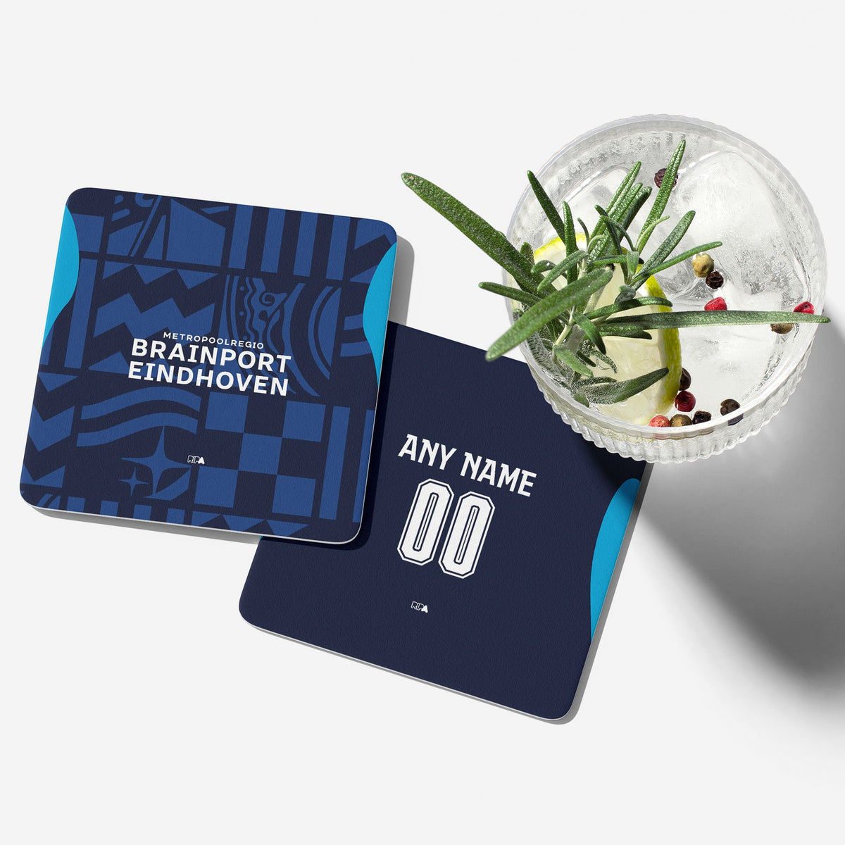 Coaster with the PSV 2026-27 Third football shirt design by RIPA Football