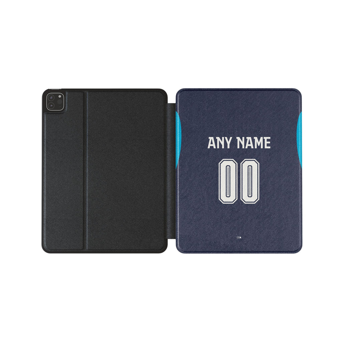 iPad case with the PSV 2026-27 Third football shirt design by RIPA Football