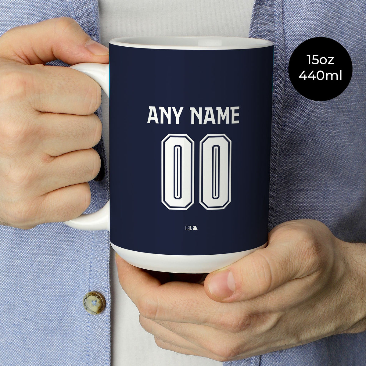 Mug with the PSV 2026-27 Third football shirt design by RIPA Football