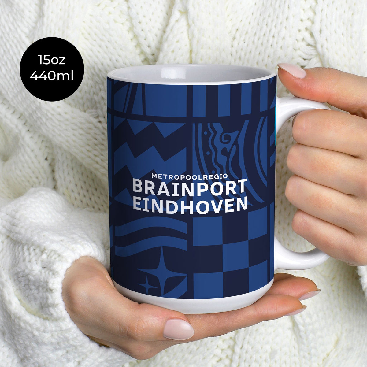 Mug with the PSV 2026-27 Third football shirt design by RIPA Football