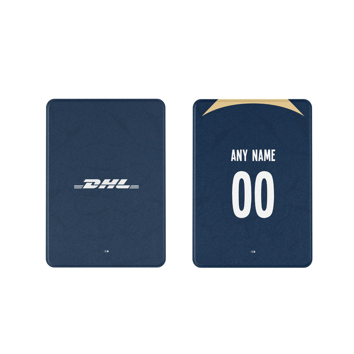 iPad case with the UNAM 2023-24 Away football shirt design by RIPA Football