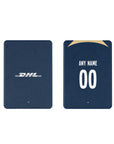 iPad case with the UNAM 2023-24 Away football shirt design by RIPA Football