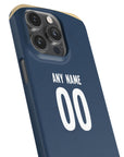 Phone case with the UNAM 2023-24 Away football shirt design by RIPA Football