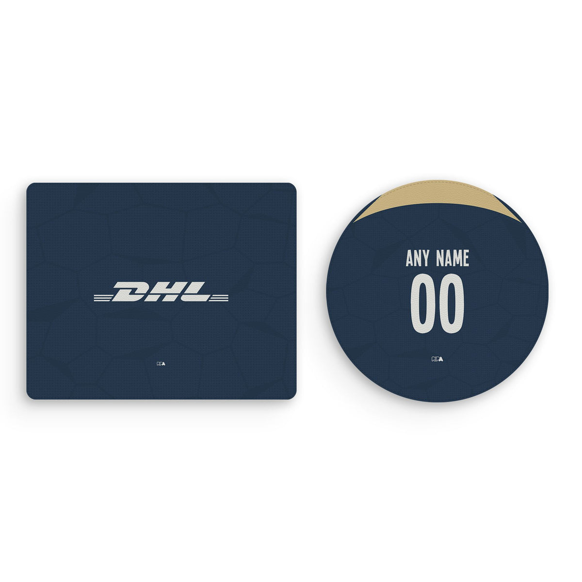 Mouse pad with the UNAM 2023-24 Away football shirt design by RIPA Football