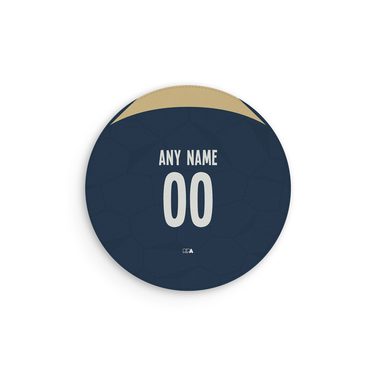 Mouse pad with the UNAM 2023-24 Away football shirt design by RIPA Football
