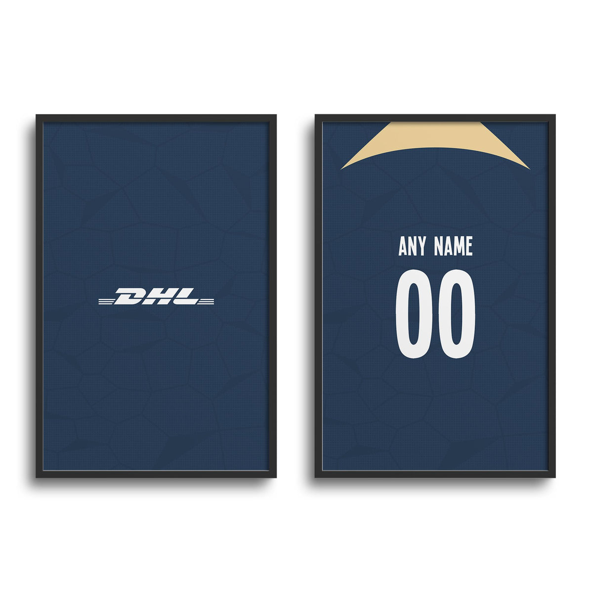 Print with the UNAM 2023-24 Away football shirt design by RIPA Football