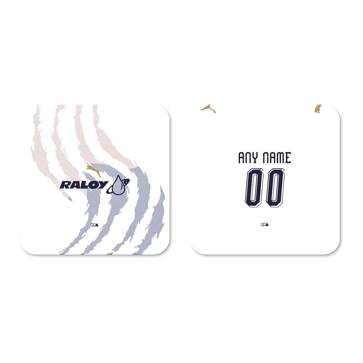 Coaster with the UNAM 2026-27 Away football shirt design by RIPA Football