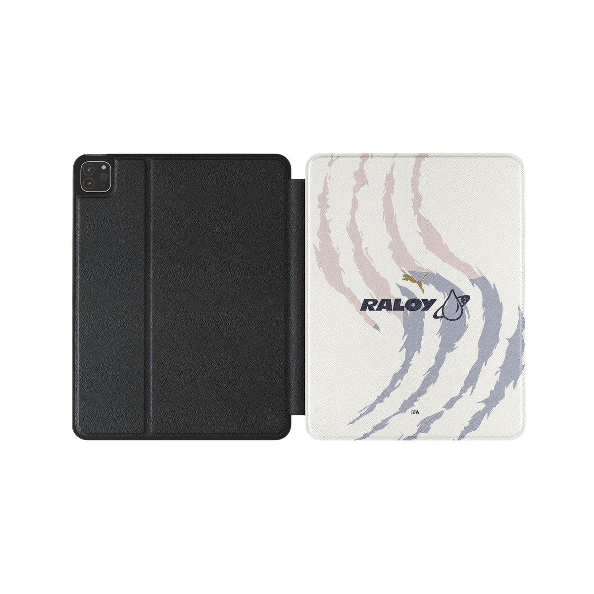 iPad case with the UNAM 2026-27 Away football shirt design by RIPA Football