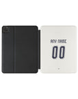 iPad case with the UNAM 2026-27 Away football shirt design by RIPA Football
