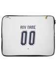 Laptop sleeve with the UNAM 2026-27 Away football shirt design by RIPA Football