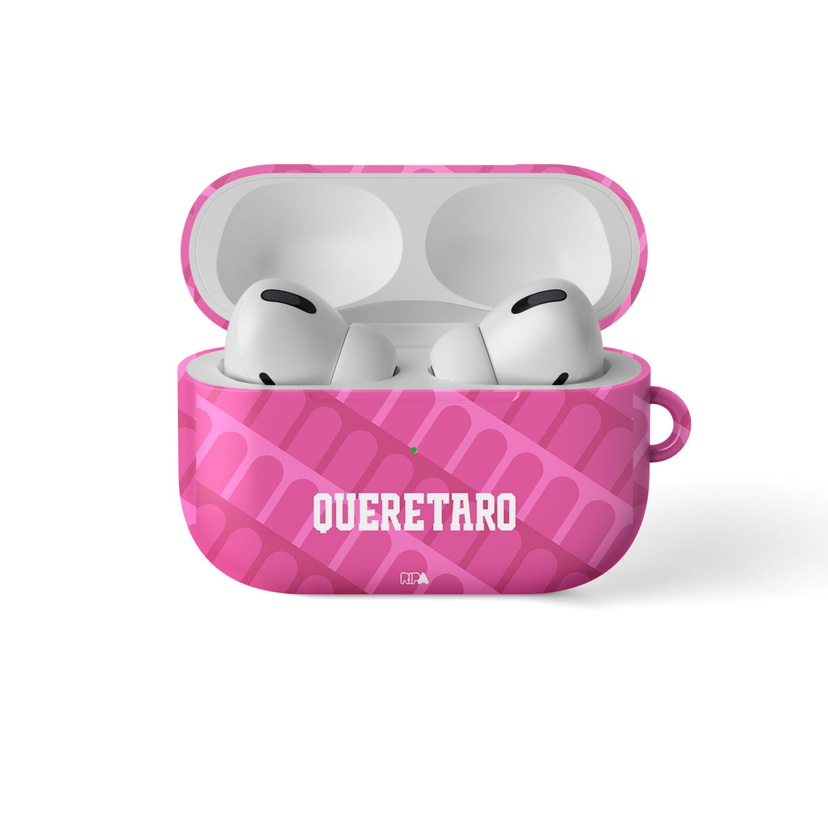 AirPods case with the Querétaro 2026-27 Goalkeeper football shirt design by RIPA Football