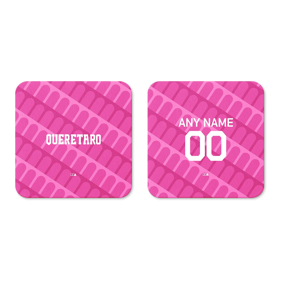 Coaster with the Querétaro 2026-27 Goalkeeper football shirt design by RIPA Football
