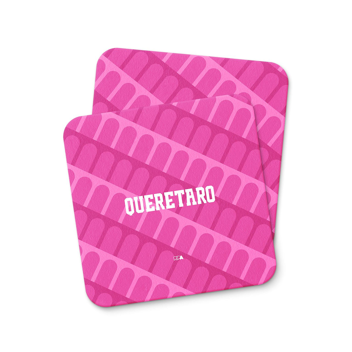 Coaster with the Querétaro 2026-27 Goalkeeper football shirt design by RIPA Football