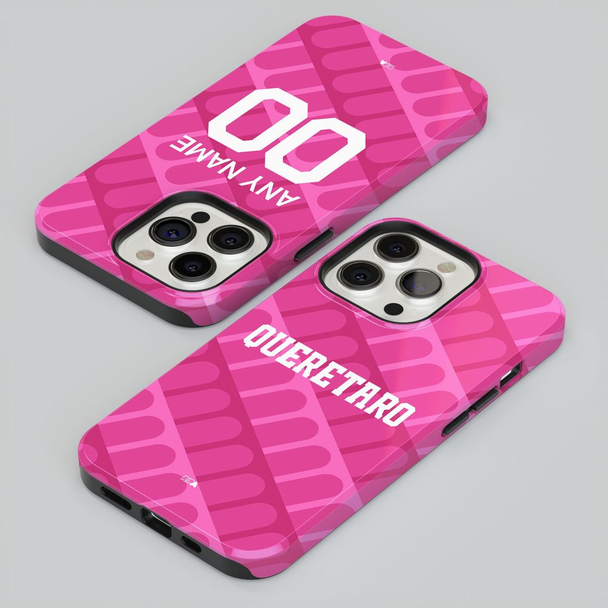 Phone case with the Querétaro 2026-27 Goalkeeper football shirt design by RIPA Football
