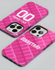 Phone case with the Querétaro 2026-27 Goalkeeper football shirt design by RIPA Football