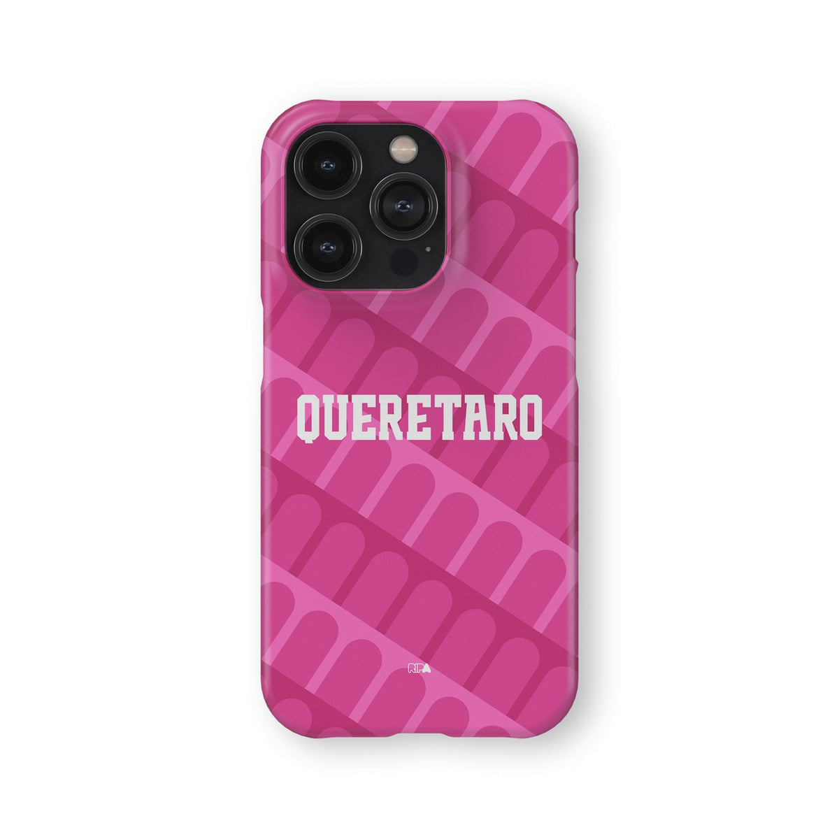 Phone case with the Querétaro 2026-27 Goalkeeper football shirt design by RIPA Football