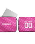 Laptop sleeve with the Querétaro 2026-27 Goalkeeper football shirt design by RIPA Football