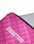 Laptop sleeve with the Querétaro 2026-27 Goalkeeper football shirt design by RIPA Football