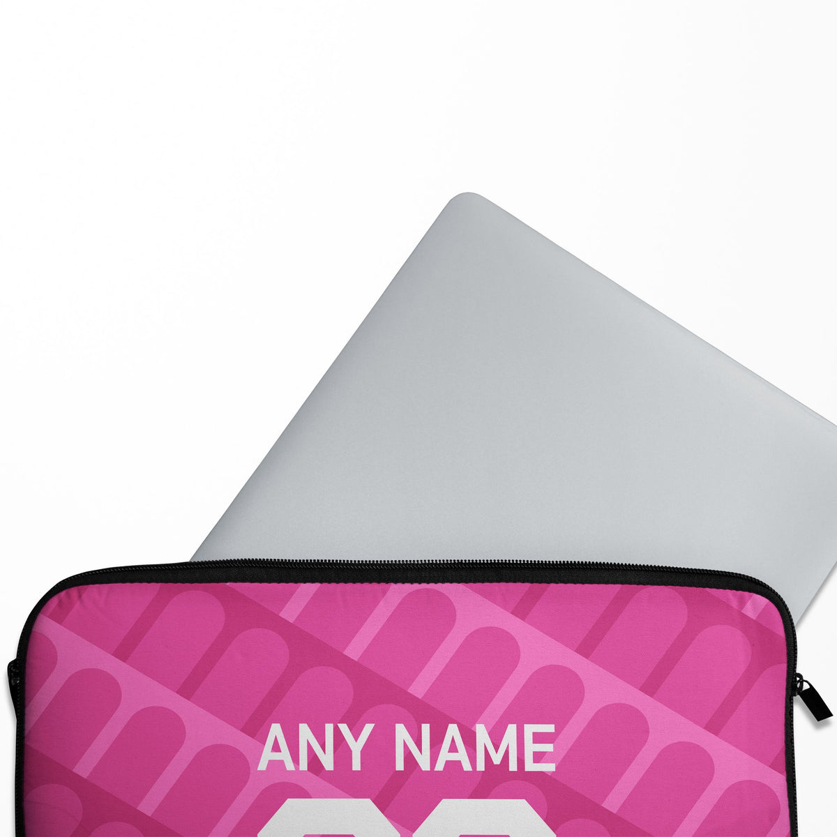 Laptop sleeve with the Querétaro 2026-27 Goalkeeper football shirt design by RIPA Football