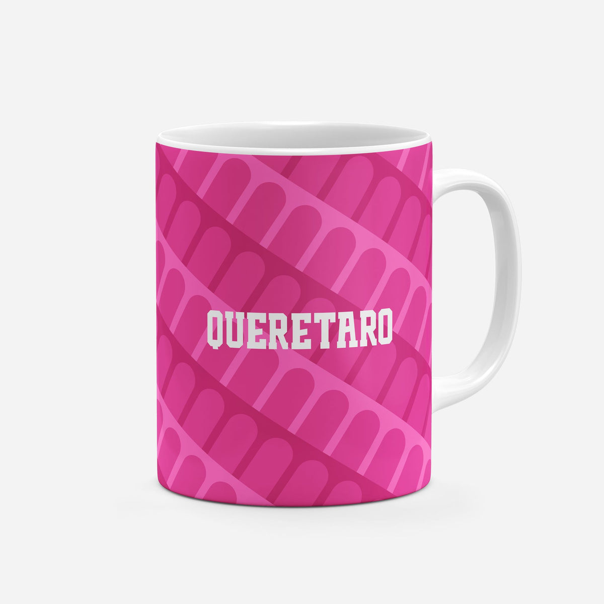 Mug with the Querétaro 2026-27 Goalkeeper football shirt design by RIPA Football