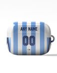 AirPods case with the Racing Club 2025-26 Home football shirt design by RIPA Football