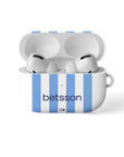 AirPods case with the Racing Club 2025-26 Home football shirt design by RIPA Football