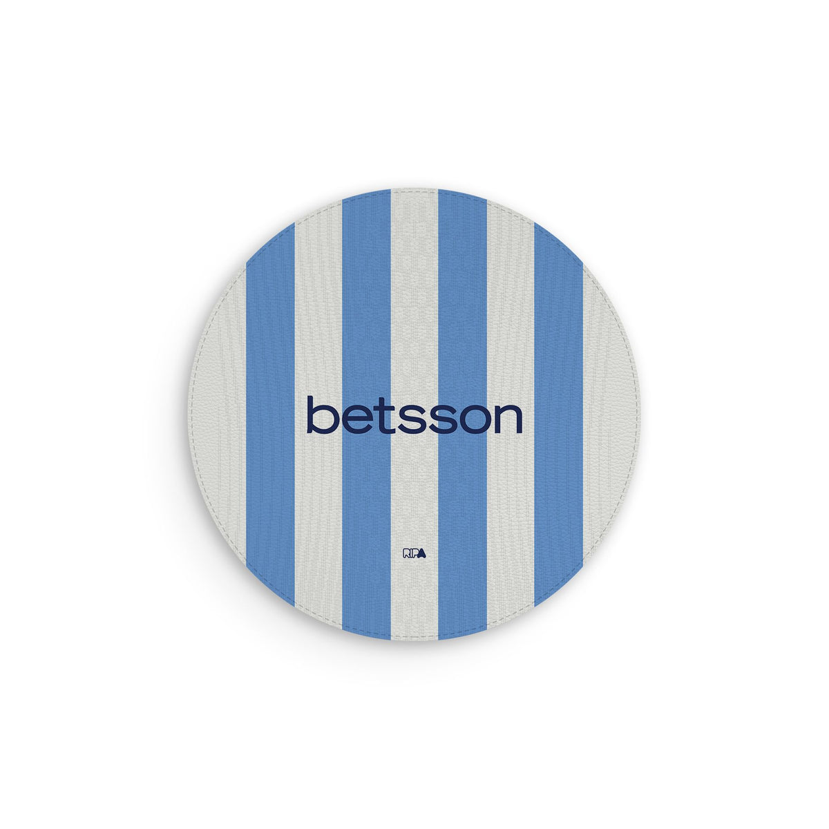 Mouse pad with the Racing Club 2025-26 Home football shirt design by RIPA Football