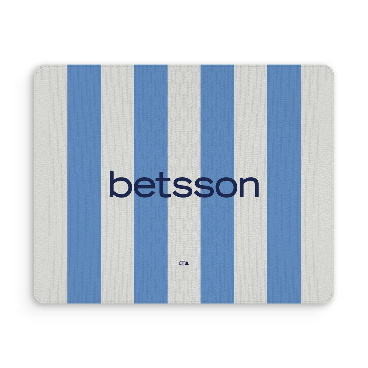 Mouse pad with the Racing Club 2025-26 Home football shirt design by RIPA Football