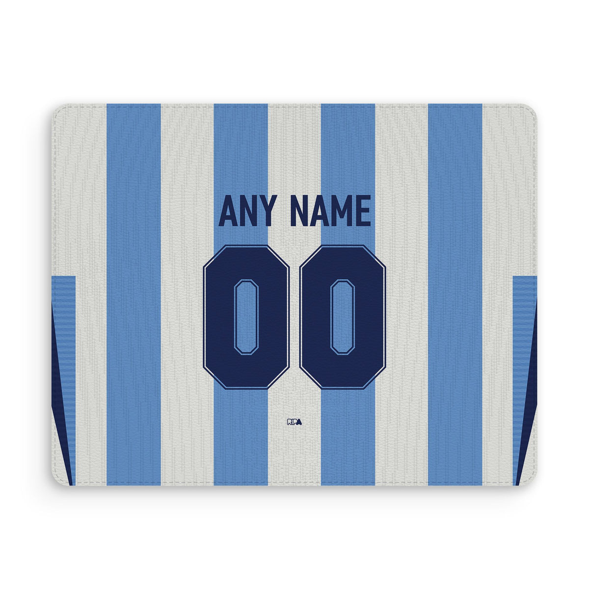 Mouse pad with the Racing Club 2025-26 Home football shirt design by RIPA Football