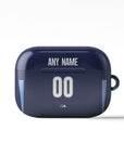 AirPods case with the Racing Club 2026 Away football shirt design by RIPA Football