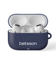 AirPods case with the Racing Club 2026 Away football shirt design by RIPA Football