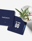 Coaster with the Racing Club 2026 Away football shirt design by RIPA Football
