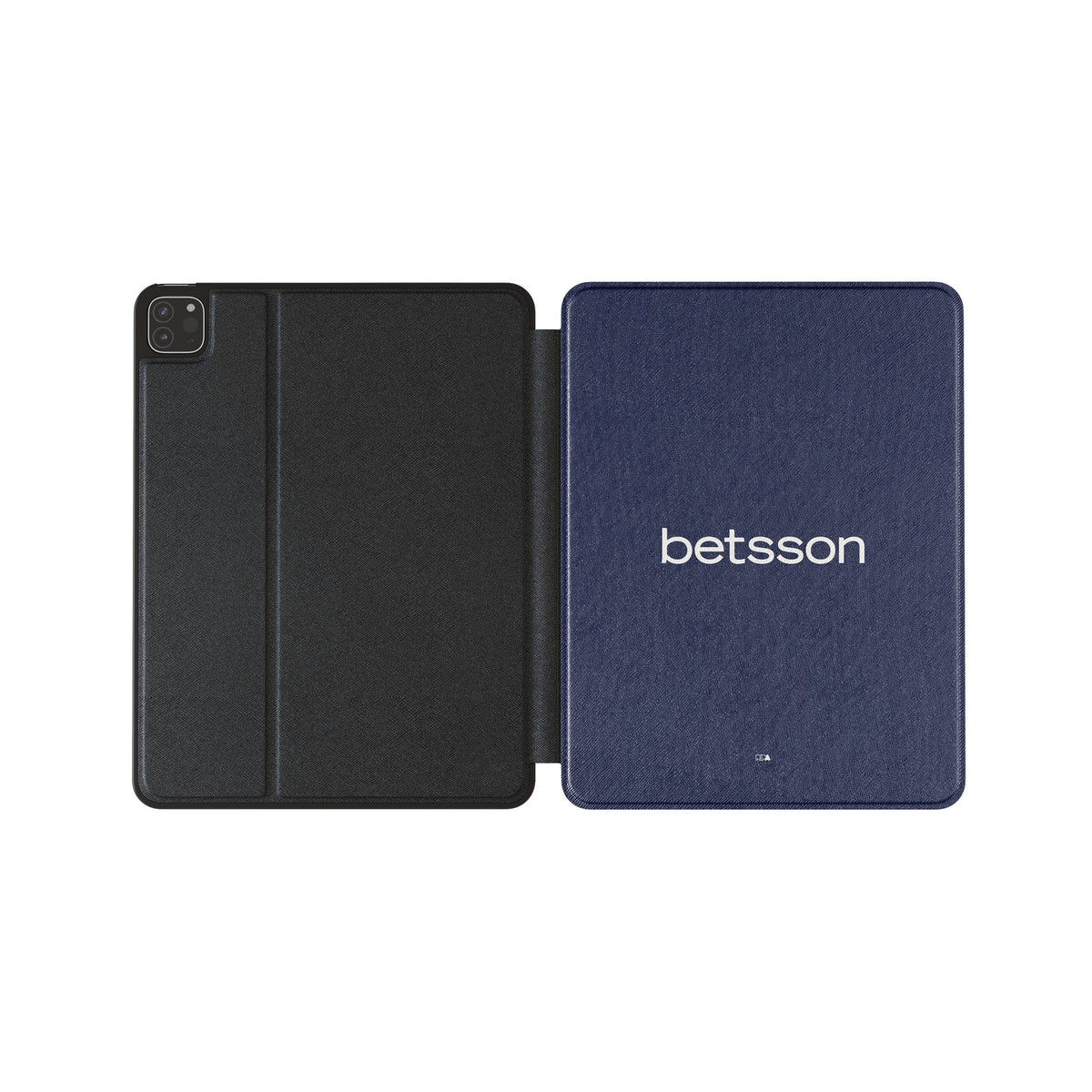 iPad case with the Racing Club 2026 Away football shirt design by RIPA Football