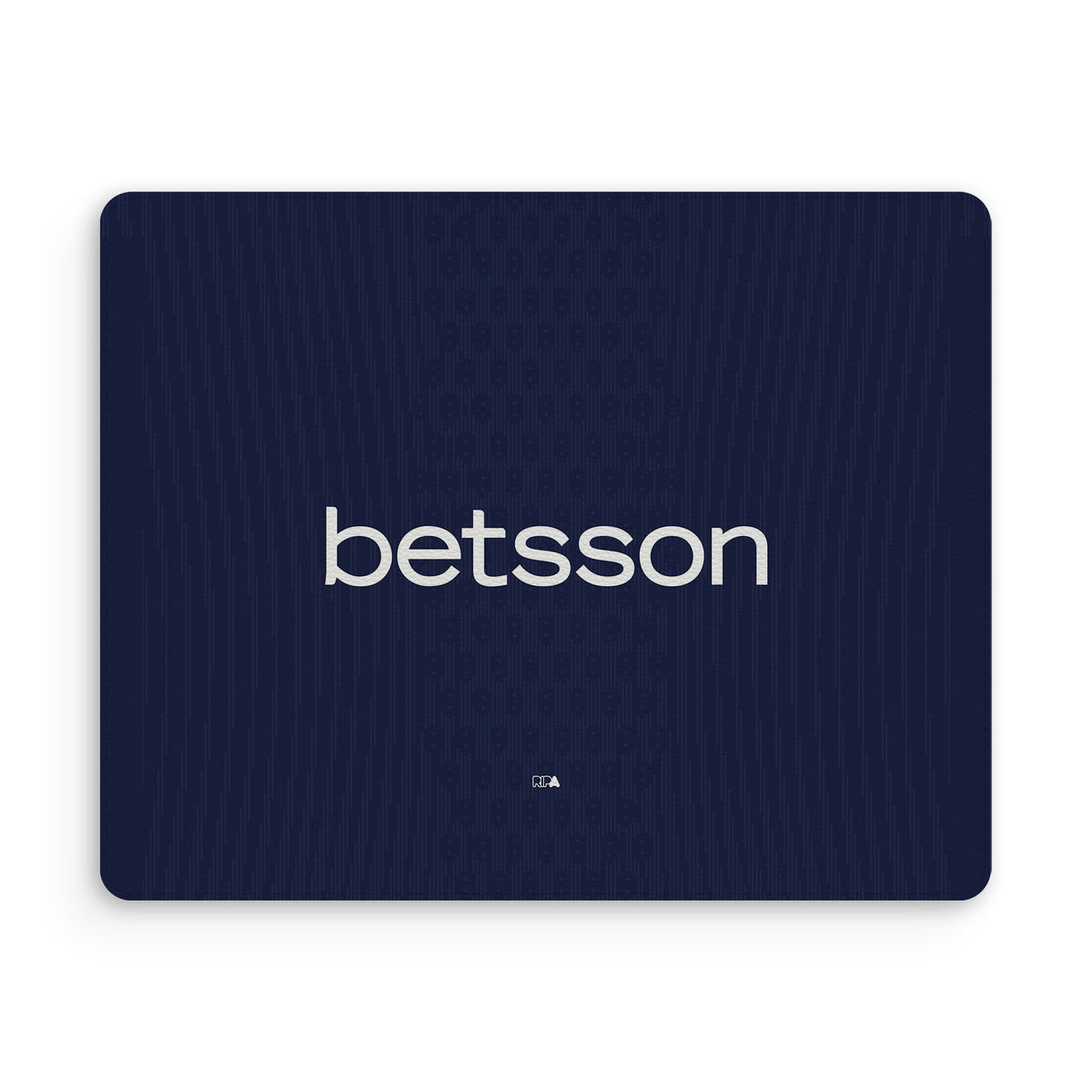 Mouse pad with the Racing Club 2026 Away football shirt design by RIPA Football