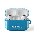 AirPods case with the Real Betis 2024-25 Alternate football shirt design by RIPA Football