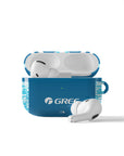 AirPods case with the Real Betis 2024-25 Alternate football shirt design by RIPA Football