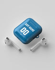 AirPods case with the Real Betis 2024-25 Alternate football shirt design by RIPA Football