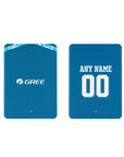 iPad case with the Real Betis 2024-25 Alternate football shirt design by RIPA Football