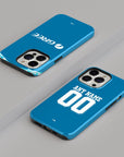 Phone case with the Real Betis 2024-25 Alternate football shirt design by RIPA Football