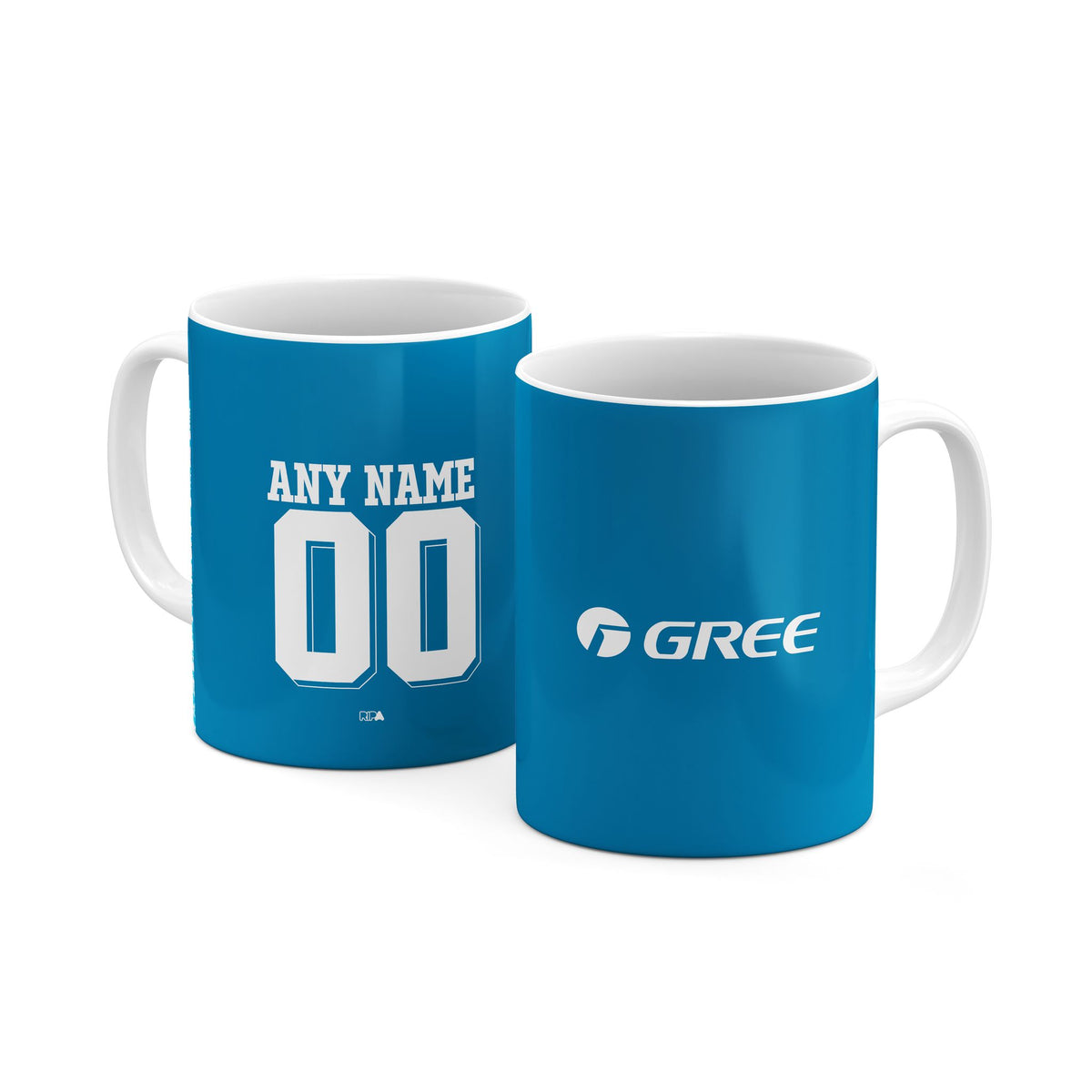 Mug with the Real Betis 2024-25 Alternate football shirt design by RIPA Football
