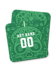Coaster with the Real Betis 2025-26 Prematch football shirt design by RIPA Football