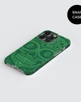 Phone case with the Real Betis 2025-26 Prematch football shirt design by RIPA Football