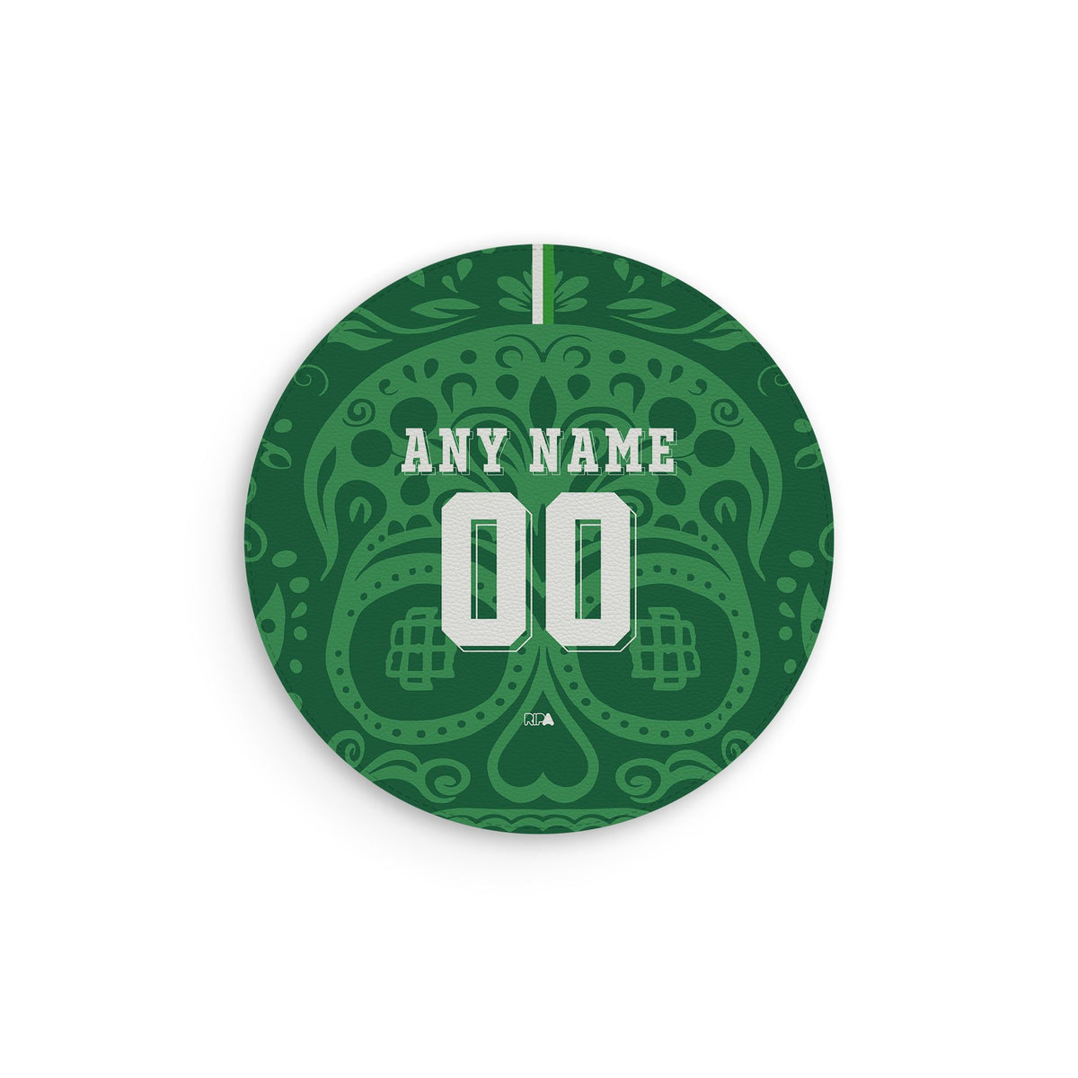 Mouse pad with the Real Betis 2025-26 Prematch football shirt design by RIPA Football