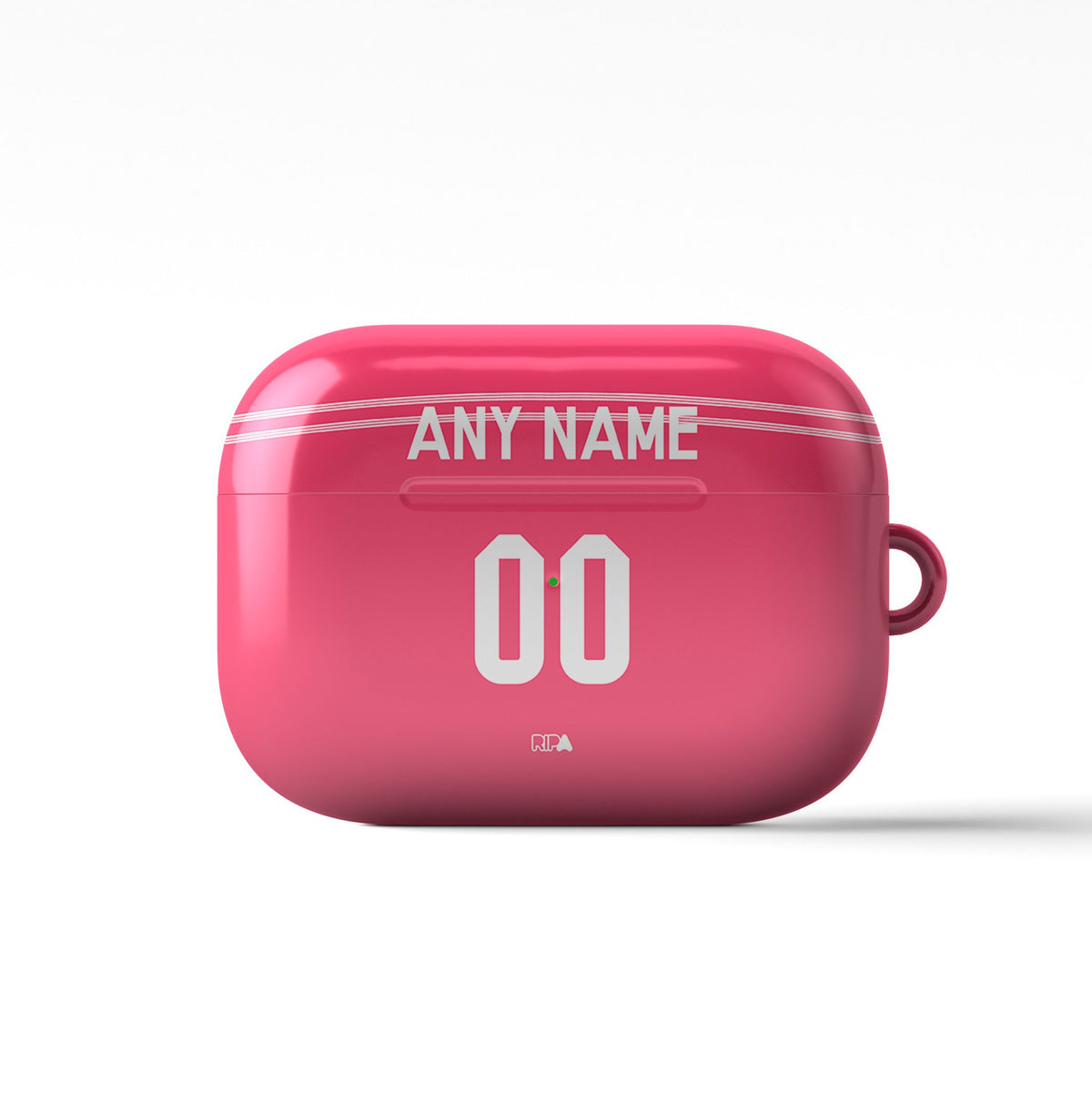 AirPods case with the Real Madrid 2014-15 Away football shirt design by RIPA Football