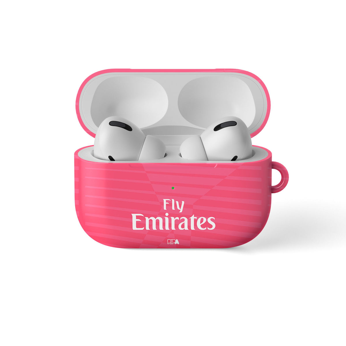 AirPods case with the Real Madrid 2014-15 Away football shirt design by RIPA Football
