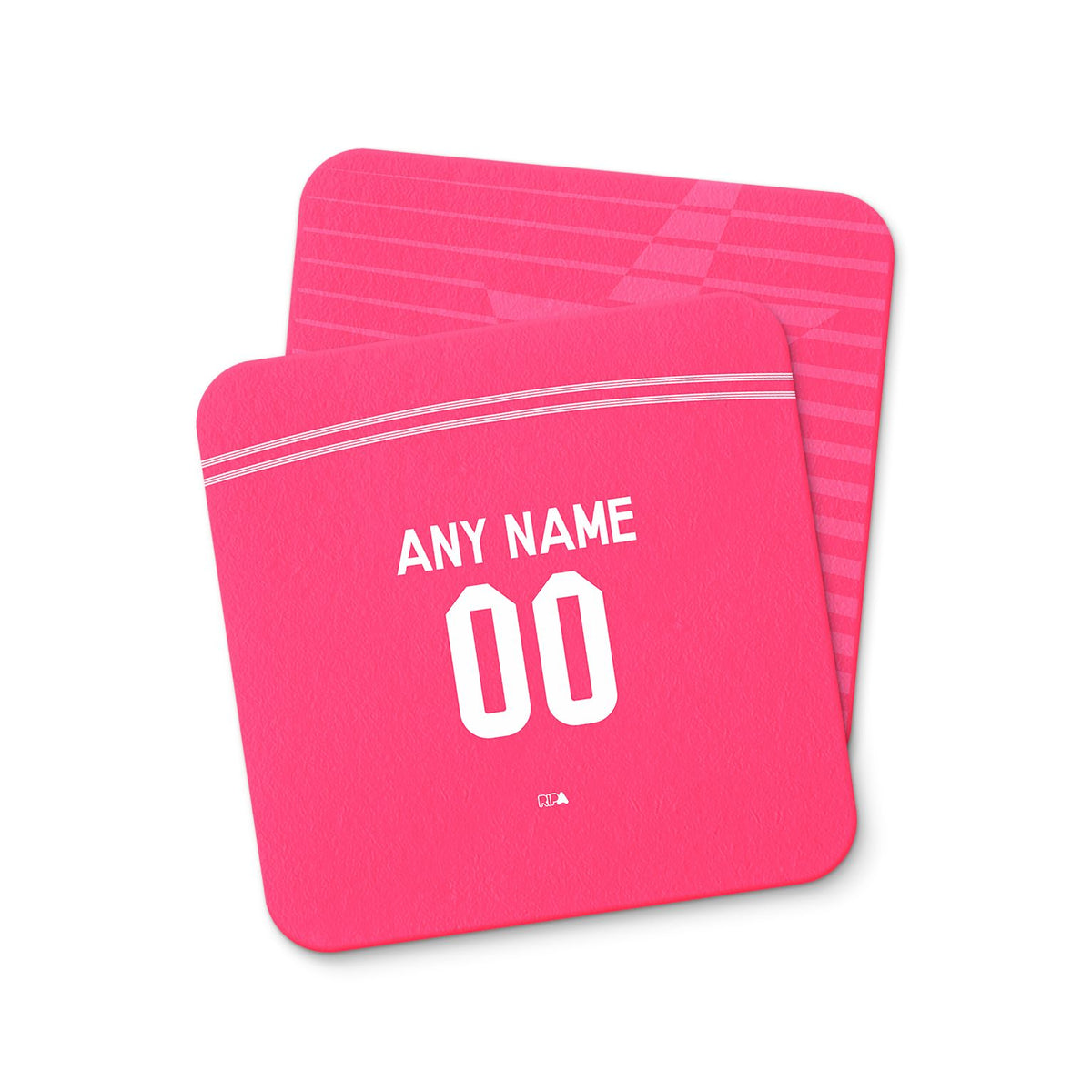 Coaster with the Real Madrid 2014-15 Away football shirt design by RIPA Football