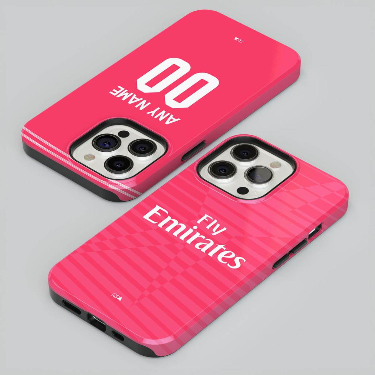Phone case with the Real Madrid 2014-15 Away football shirt design by RIPA Football