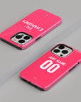 Phone case with the Real Madrid 2014-15 Away football shirt design by RIPA Football
